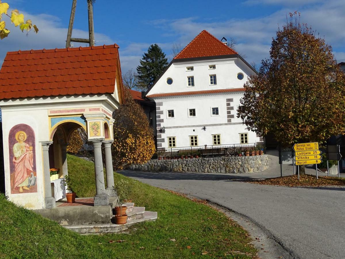 Apartments Mozinetova Hisa Sentjost nad Horjulom Buitenkant foto
